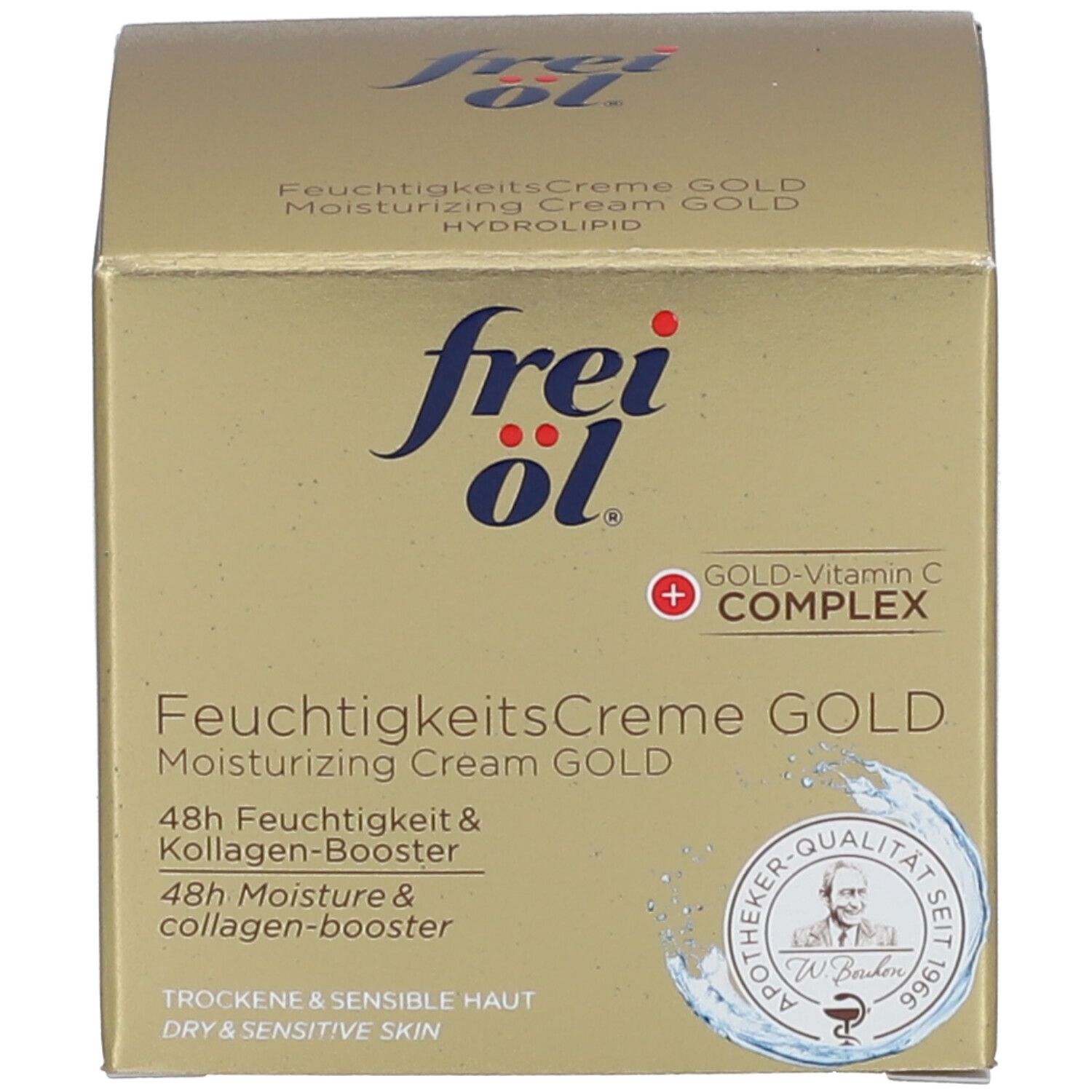 frei öl® HYDROLIPID FeuchtigkeitsCreme GOLD