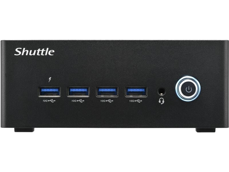 Shuttle Barebone Nano PC NA10H AI-PC im Nanoformat mit Ryzen Zen-4 APU