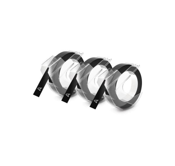 Dymo pregebånd 3D 9mm 3m 3stk