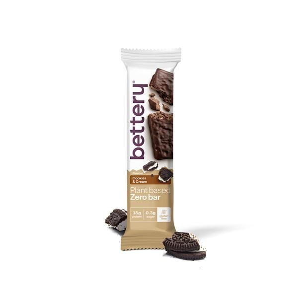 Barra Proteica Zero Açúcares - Sabor A Cookies & Cream