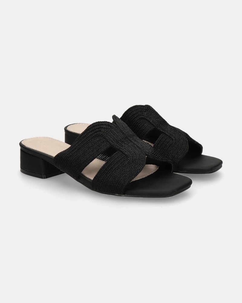 Nelson Slippers  - zwart