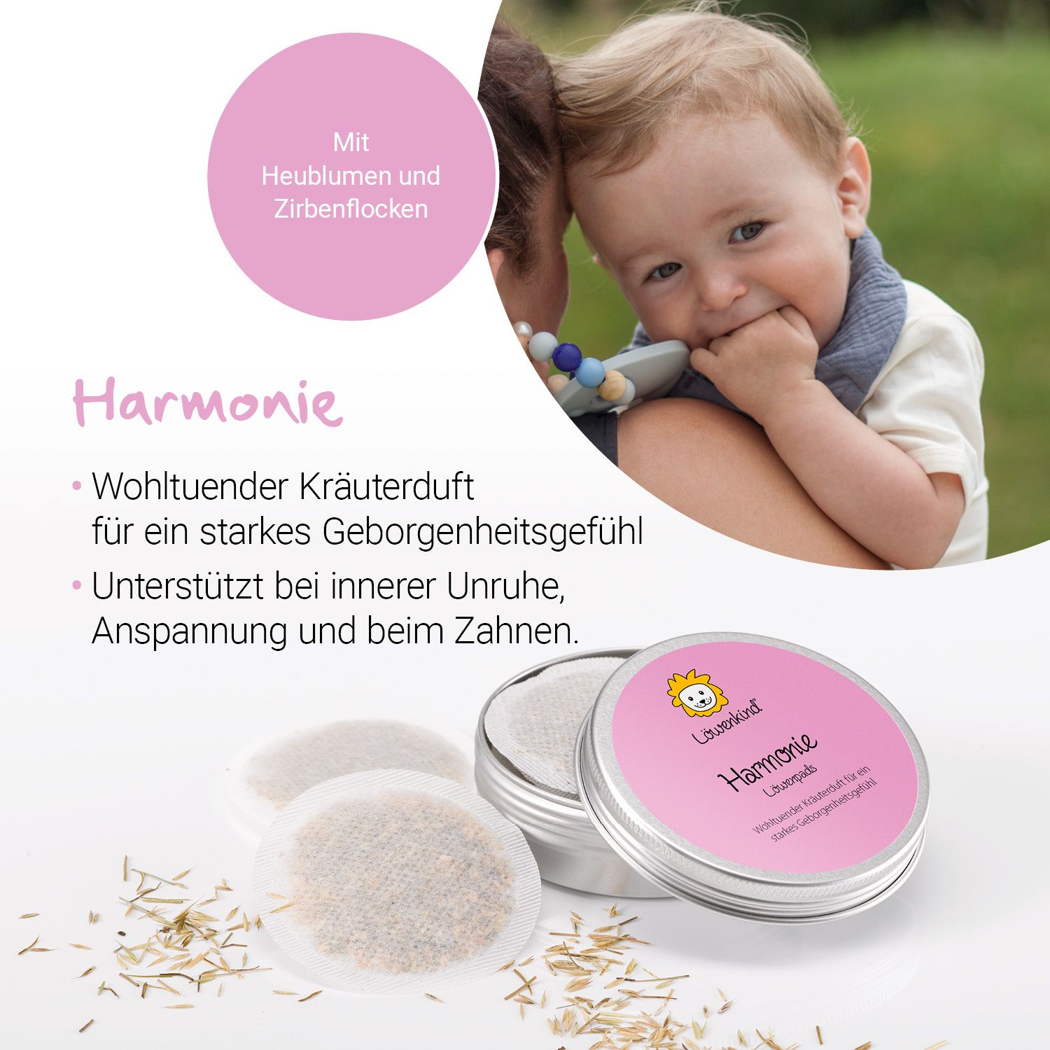 LÖWENKIND 4er-Dosen-Set für die Erkältungszeit, Zahnen, Schlafprobleme und ein gutes Bauchgefühl