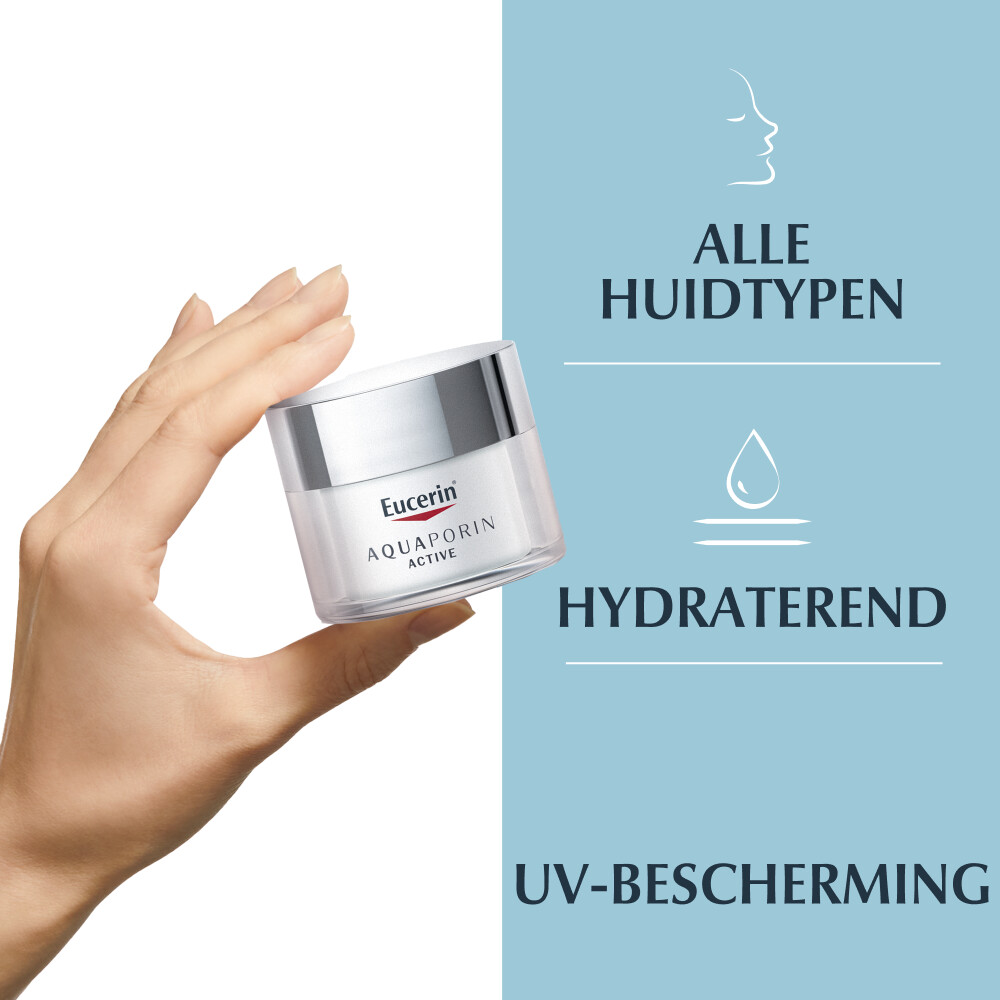 Eucerin AQUAporin Active Hydraterende Crème SPF 25+ UVA50 ml