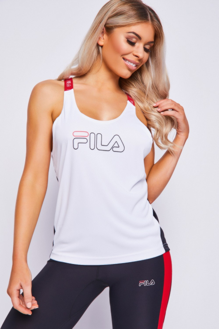Débardeur blanc Bella Loose Tank Fila / 687161