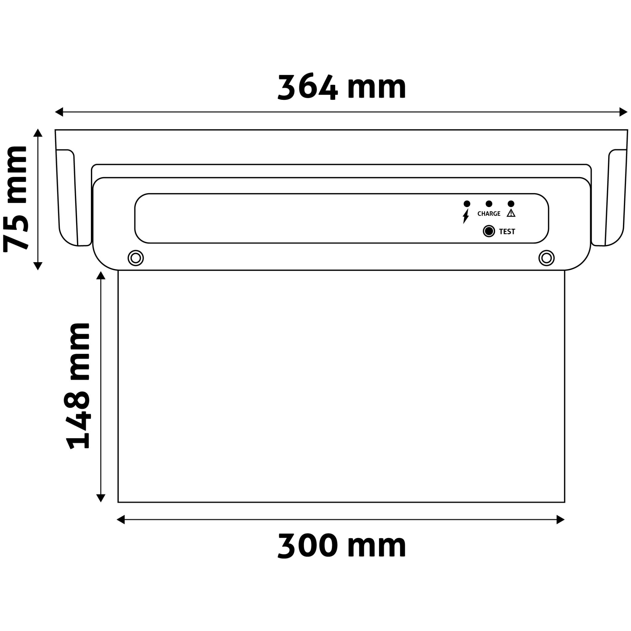 Avide Exit Light IP20