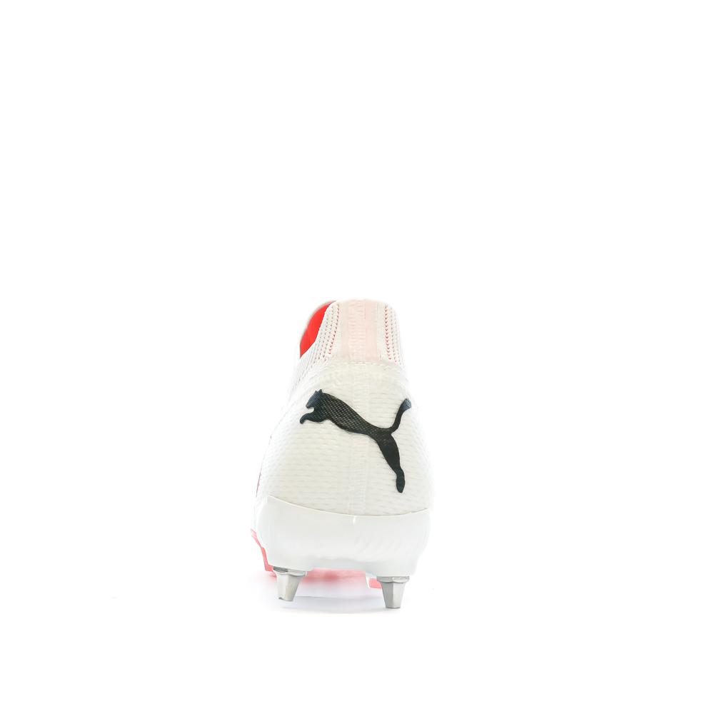 Puma Chaussures de football Blanc/Rose Mixte Puma Future Ultimate MxSG