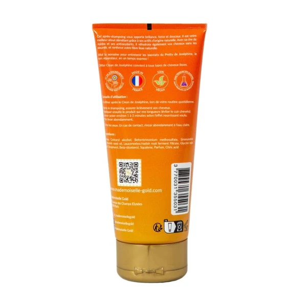 Mademoiselle Gold L'After Clean de Joséphine - Après-shampoing Démêlant 200ml