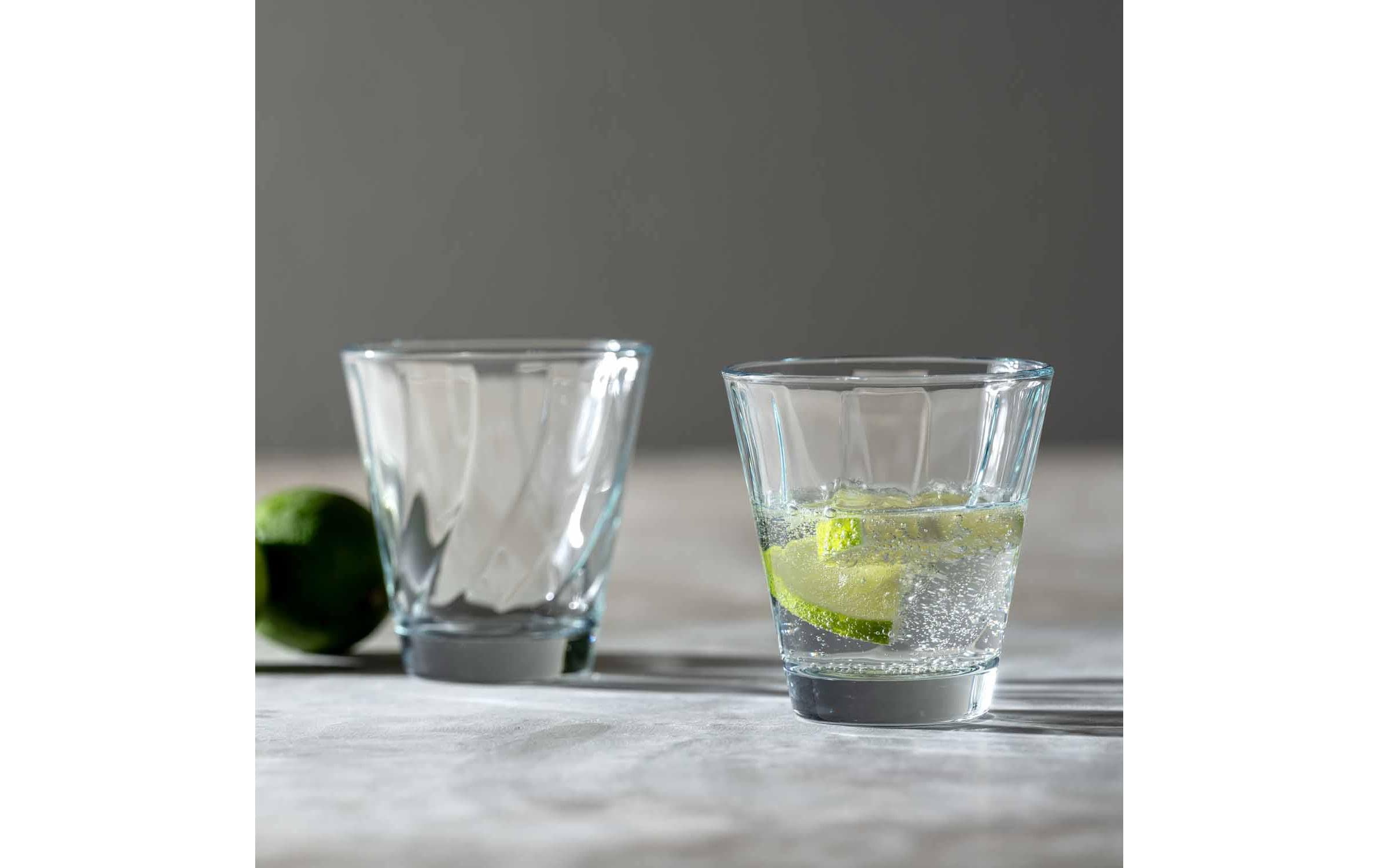 Trinkglas Twist 215 ml, 6 Stück, TransparentGetränkegläser-Set