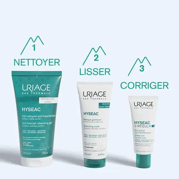 Máscara Esfoliante Uriage Hyséac 100ml