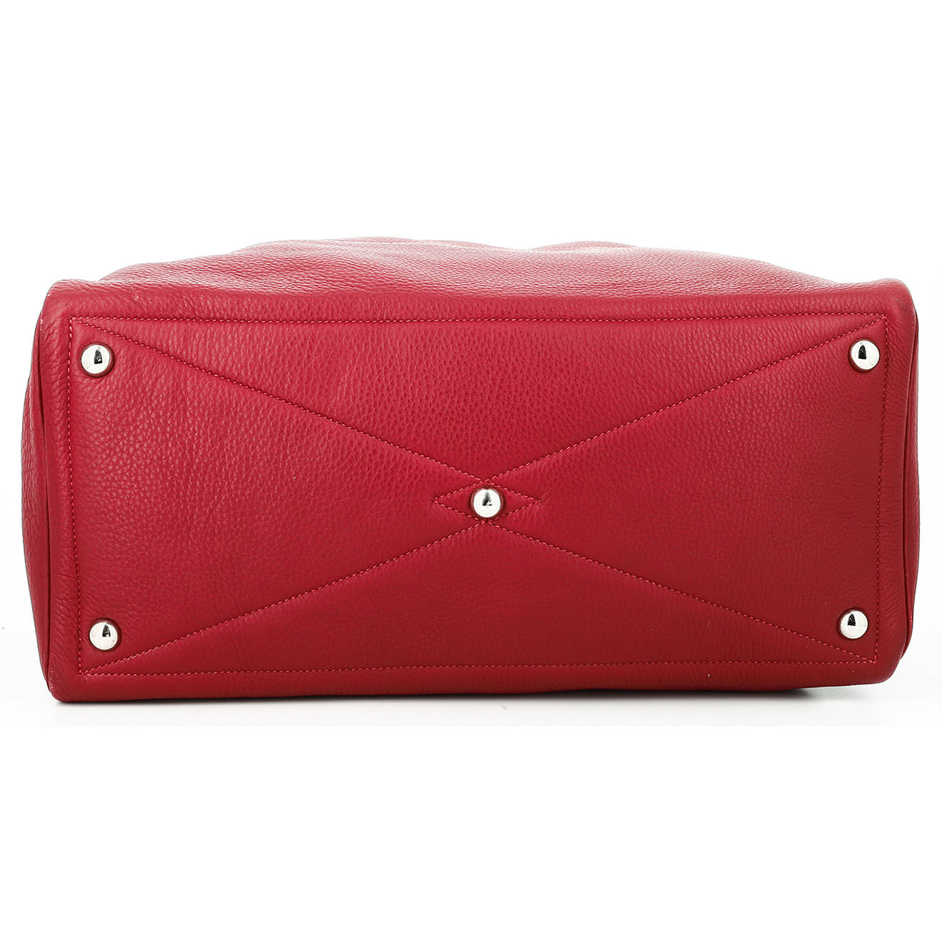 Hermès Sac à main en Cuir Victoria 40 Clémence Casaque rouge - Neuf sans étiquette - L.40 cm
