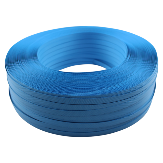 Omsnoeringsband, PP, 12mm, 1000m, blauw