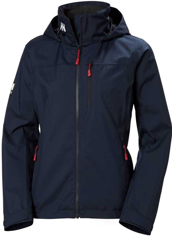 Helly Hansen - Women's Crew Hooded Sailing Jacket 2.0 - Jack - Zwart - Polyester