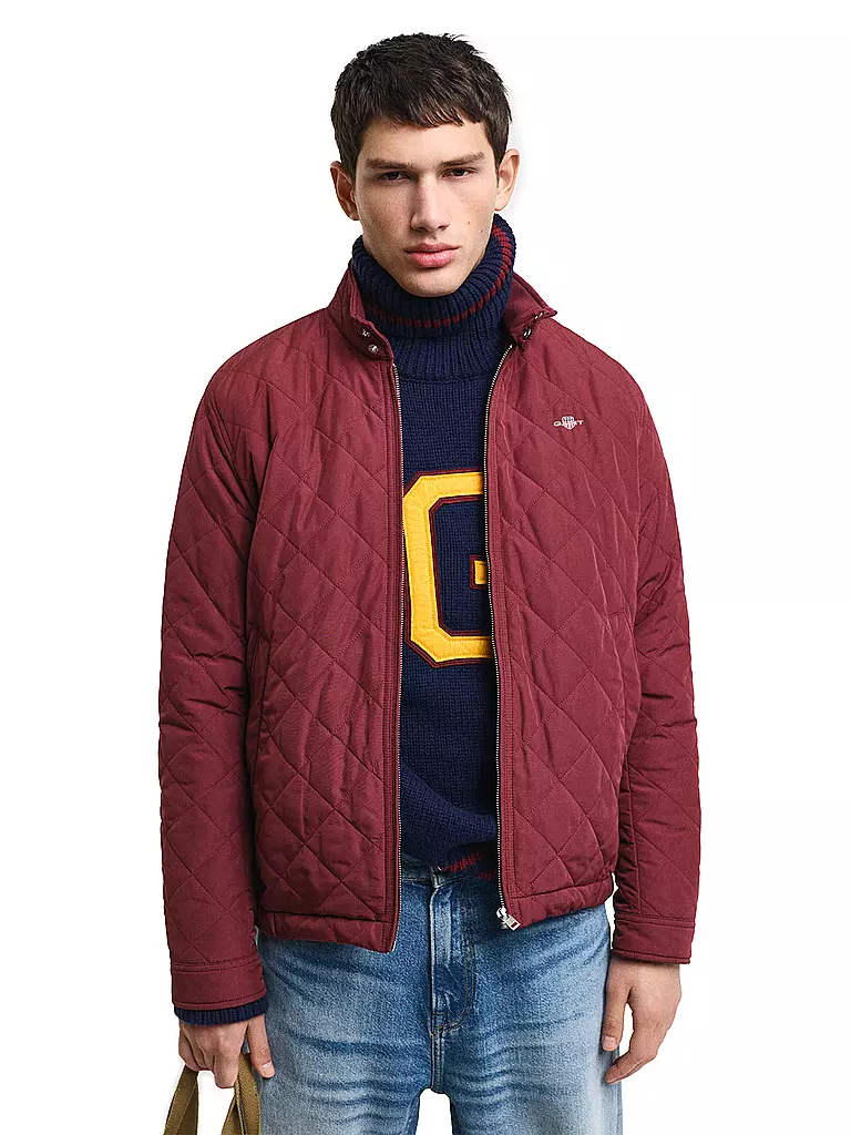 GANT Leichtsteppjacke dunkelrot