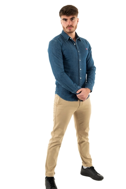 Chemise levi's® ls battery hù shirt slim 0023 lyon battery hm