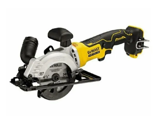 DEWALT. CIRCULAR SAW 18V DCS571E1T 115mm 1x1.7Ah POWERSTACK, NO CHARGER, TSTAK ...