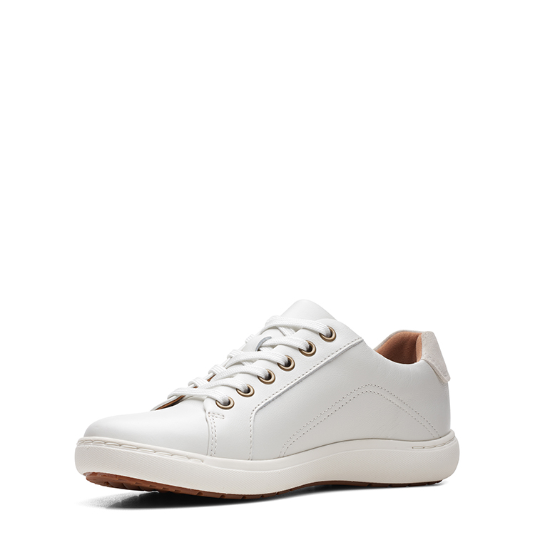 Clarks Nalle Lace | BLANC