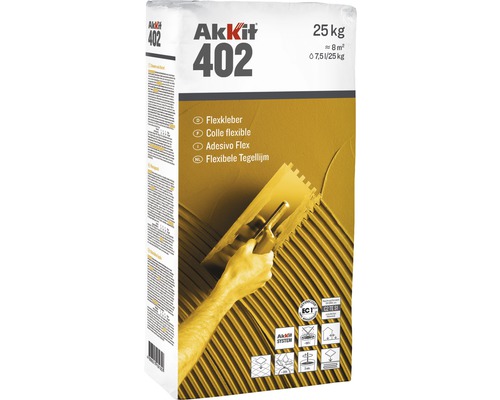 Akkit 402 flexibele lijm C2 TE S1 25 kg