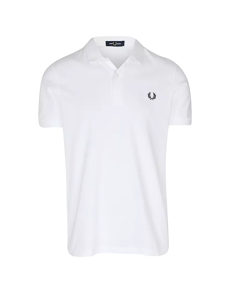 FRED PERRY Poloshirt Slim-Fit weiss