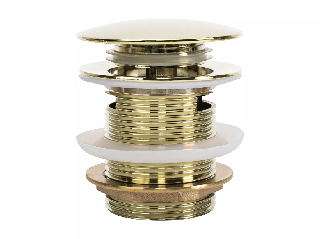 Bonde De Baignoire Clic-Clac Rea 6Cm Gold