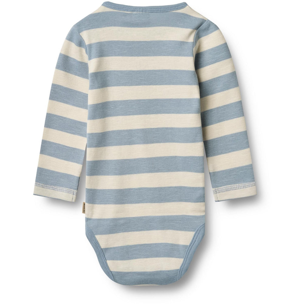 Køb Wheat Calm Blue Stripe Body L/S Freddie