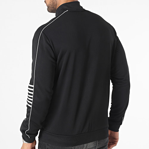 Sweat Zippé 6RPM07-PJ16Z Noir Blanc