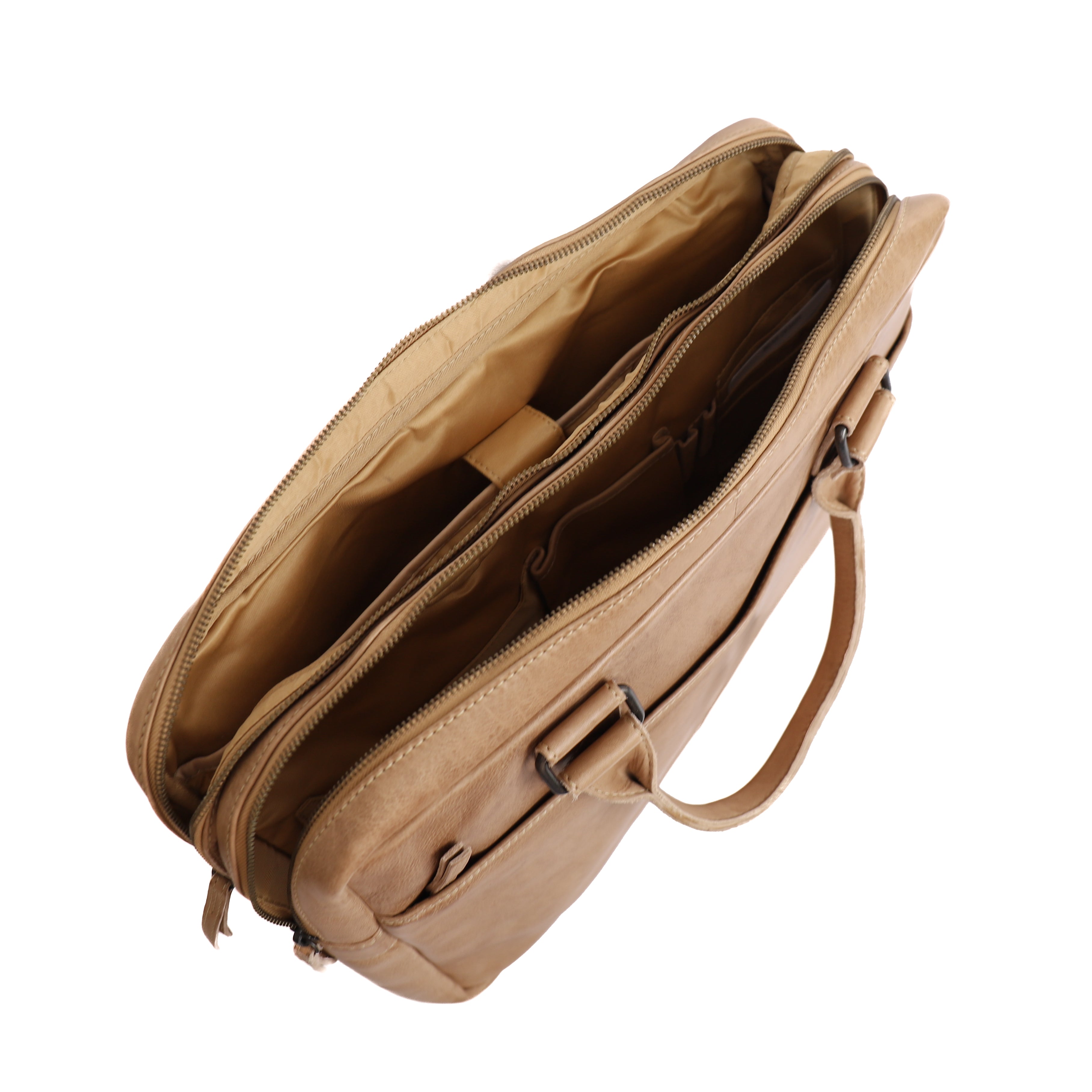 Laptoptas 'Leandro' beige Beige
