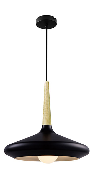 Suspension Arraqis E27 IP20 noir 36cm