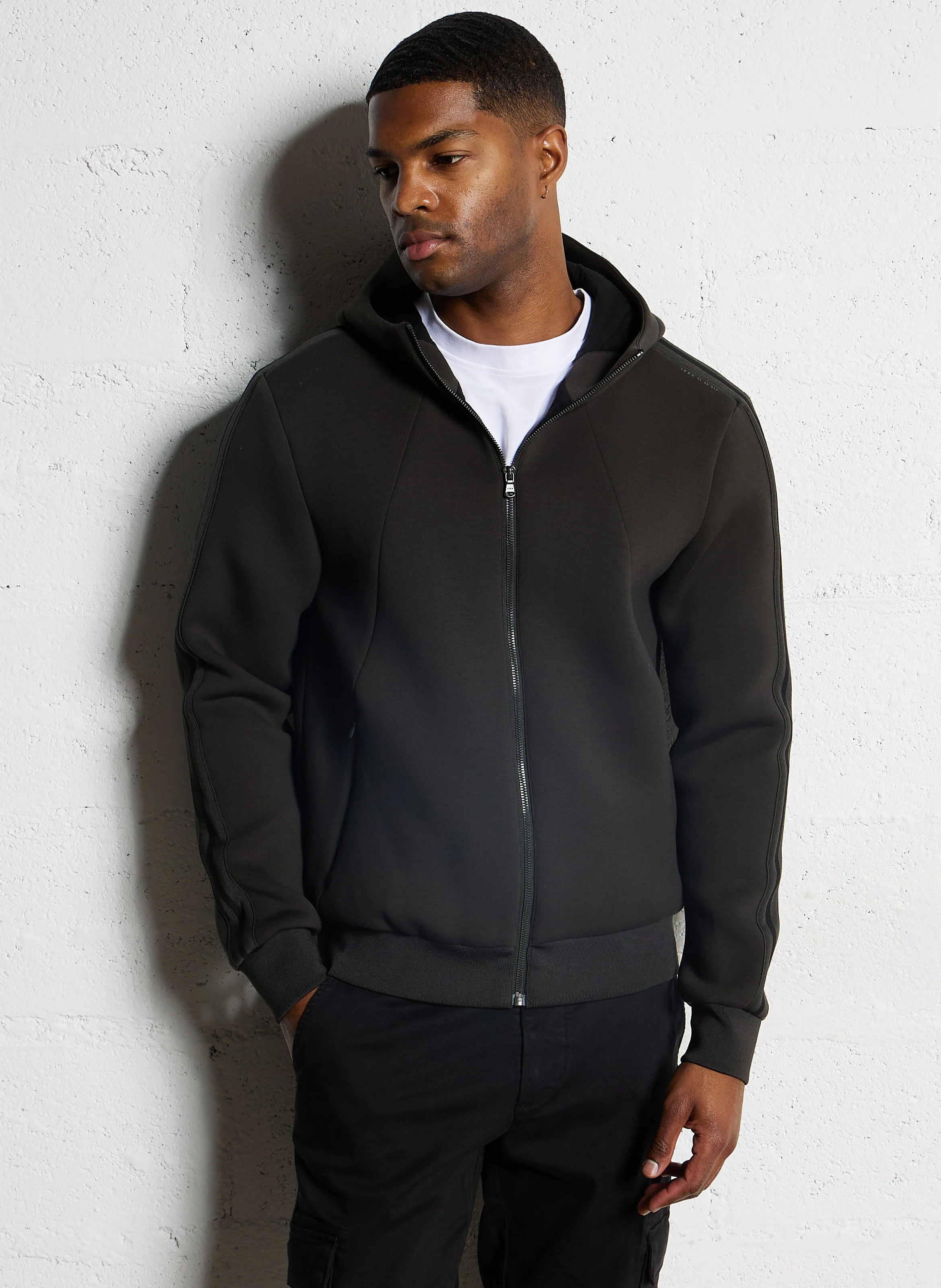 Sweat à capuche zippé | Vert