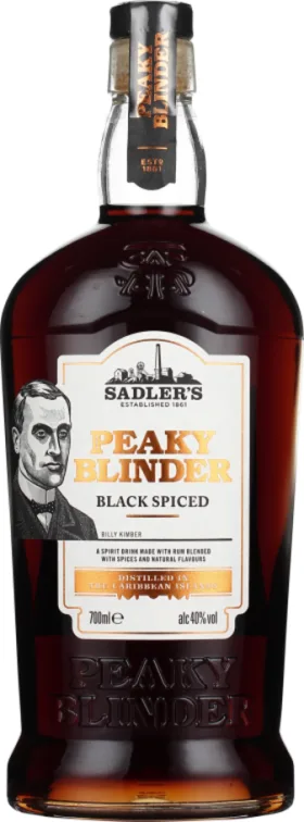 PEAKY BLINDER BLACK SPICED RUM 70CL