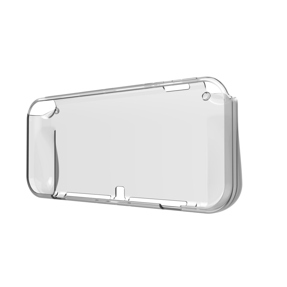Nintendo Switch OLED TPU Gummi Case Schutzhülle - Blau / Transparent