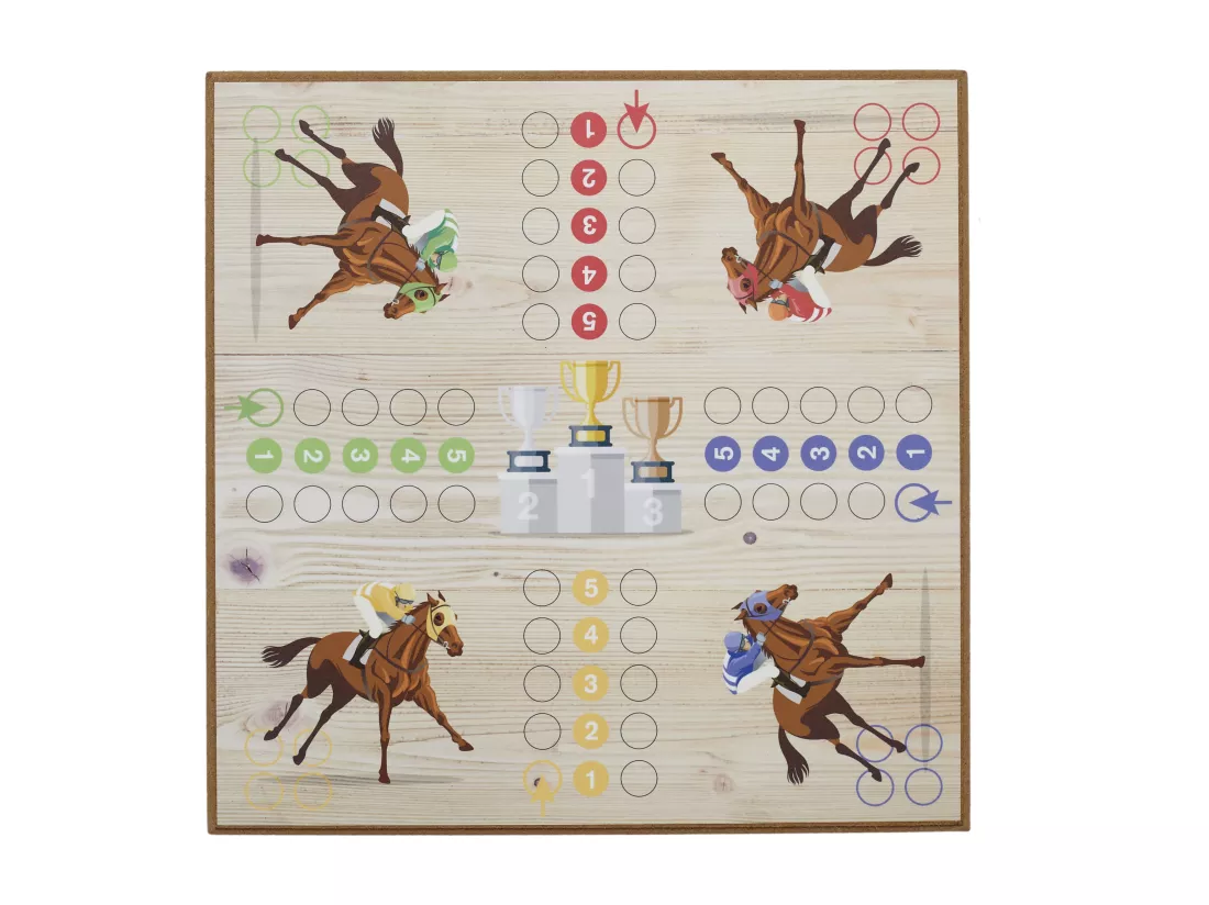 9jeu Des Petits Chevaux En Bois
