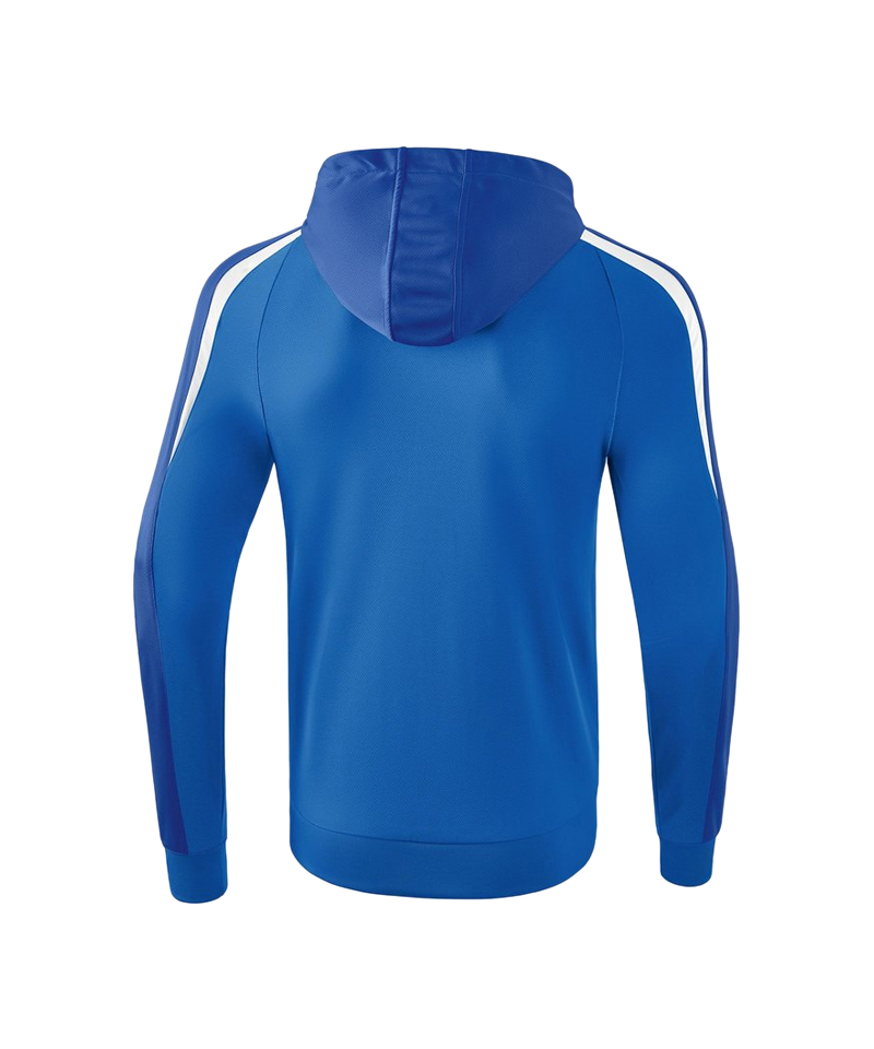 Erima Liga 2.0 Kapuzenjacke Blau Weiss