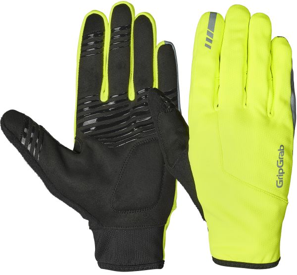 GripGrab Hurricane 2 Midseason Cykelhandsker, Hi-Vis