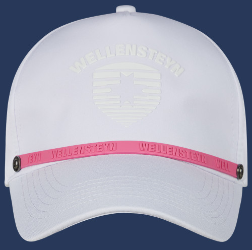 Skipper Cap PolyUltraLite, White/Cocos/Pink