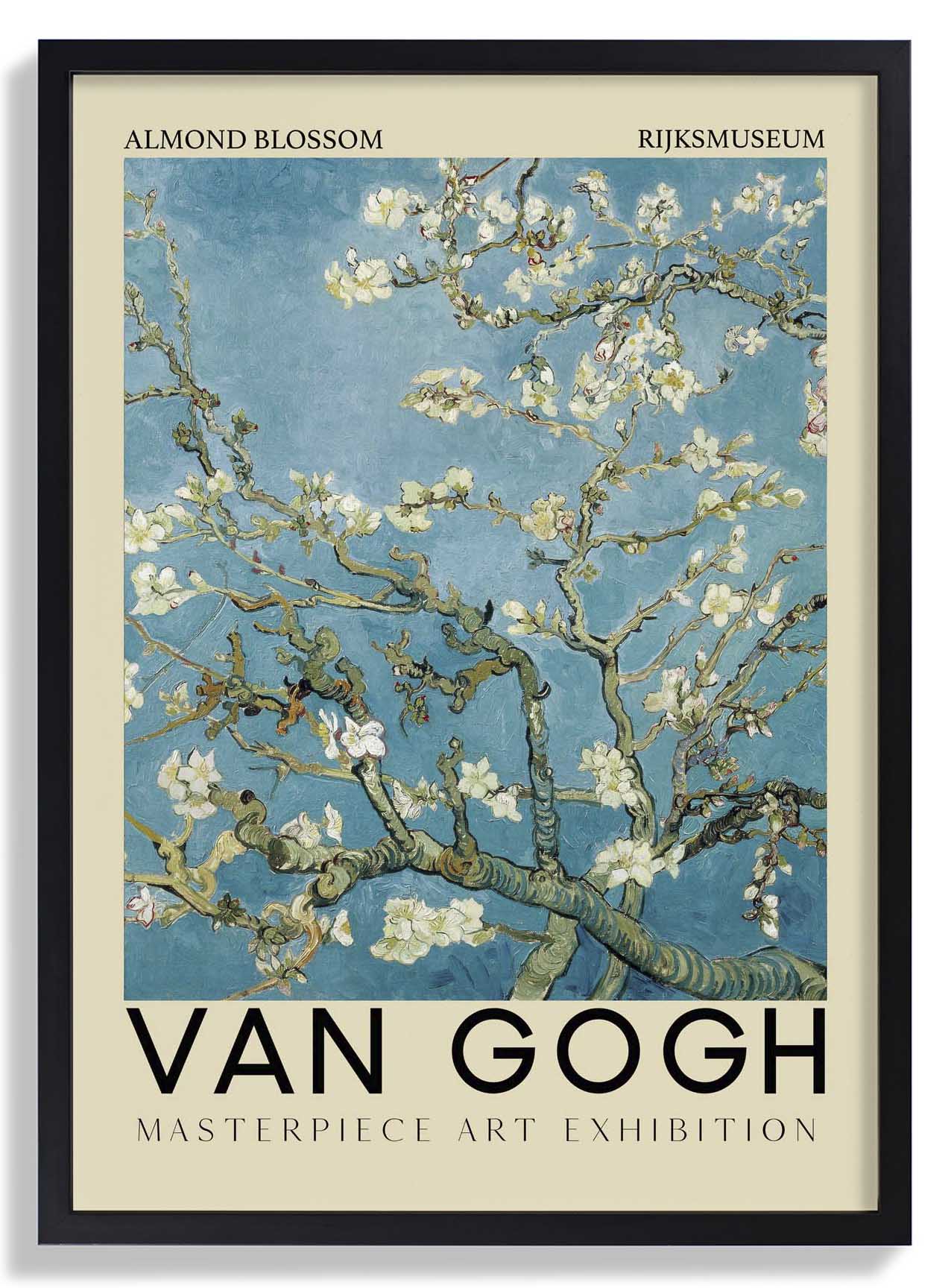 Mandelblüten-Kunstausstellung von Van Gogh