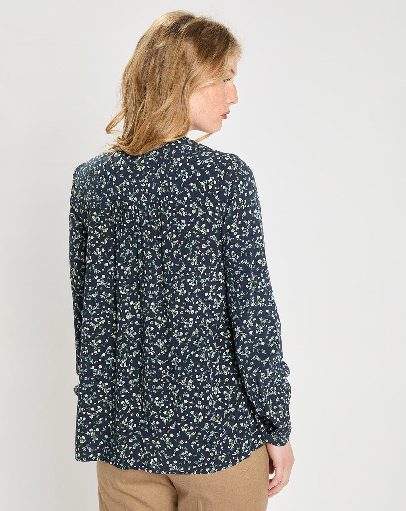 Tommy Hilfiger Blouse fluide imprimée Fleurie multicolore