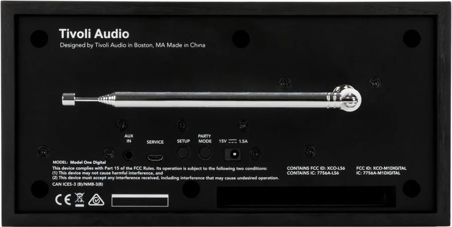 Tivoli Model One Digital Noir Radios réveils