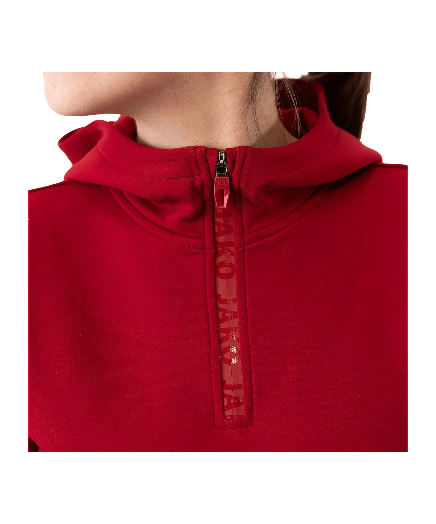 JAKO Pro Casual Hoody Damen Rot F141