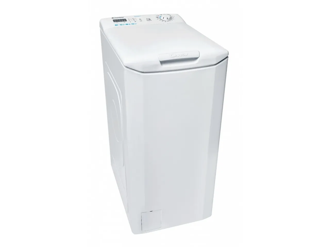 Candy SMART CST 07LET/1-S - Vaskemaskine - bredde: 41 cm - dybde: 60 cm - højde: 86 cm - topbetjening - 46 liter - 7 kg - 1000 rpm - hvid