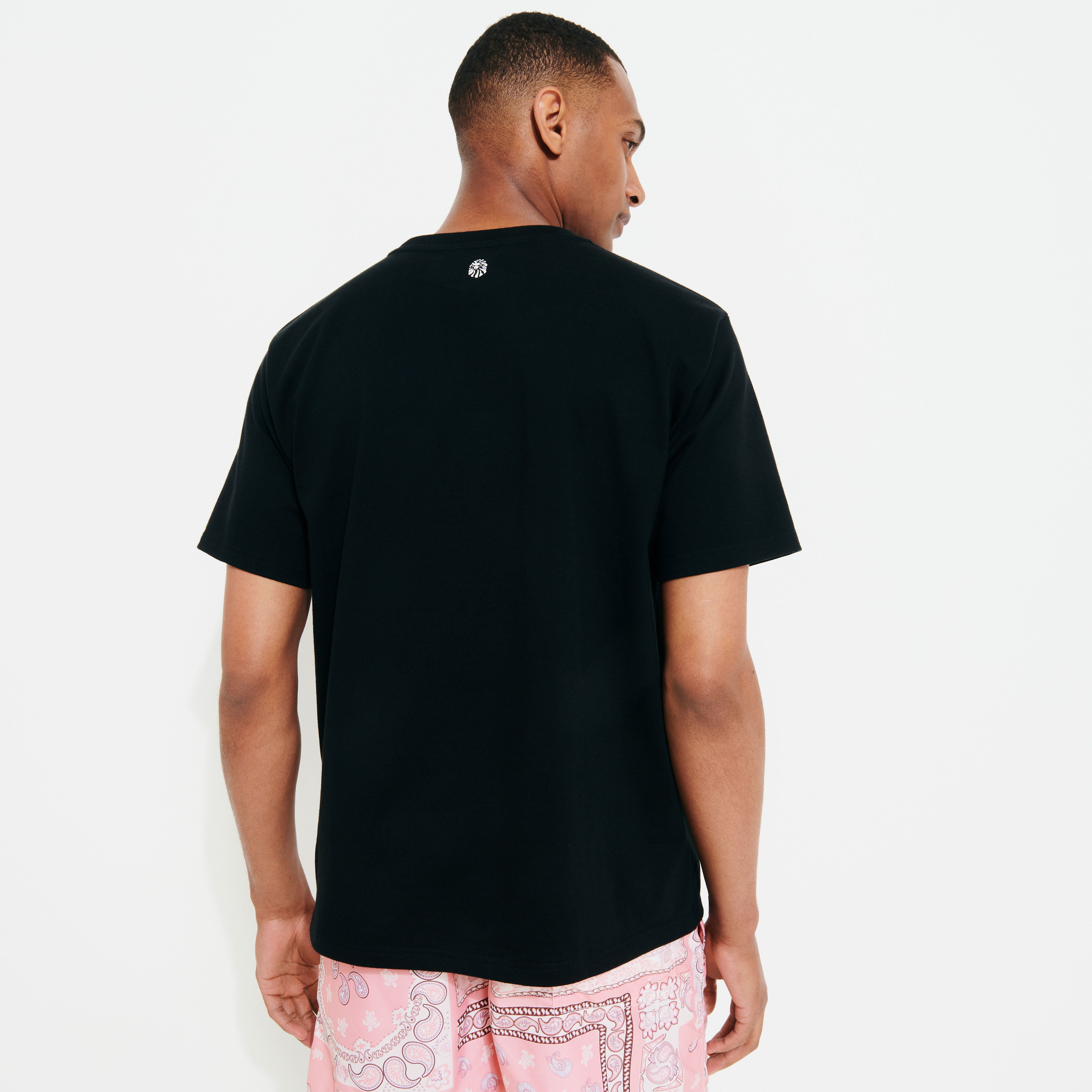 T-Shirt homme Logo imprimé - Vilebrequin x BAPE® BLACK | Site Vilebrequin | TPEZ2P89