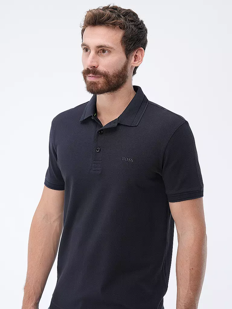 BOSS Poloshirt Regular Fit PADDY dunkelblau