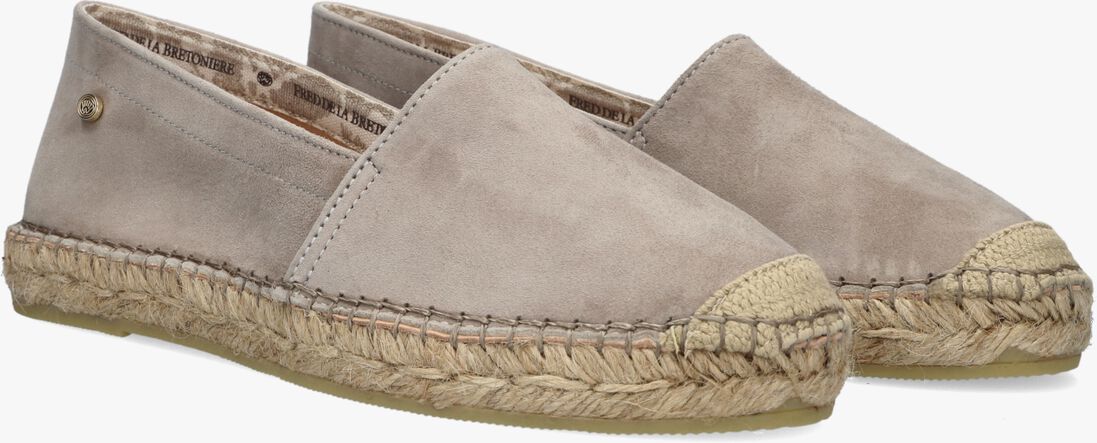 FRED DE LA BRETONIERE taupe fred de la bretoniere espadrilles 152010200