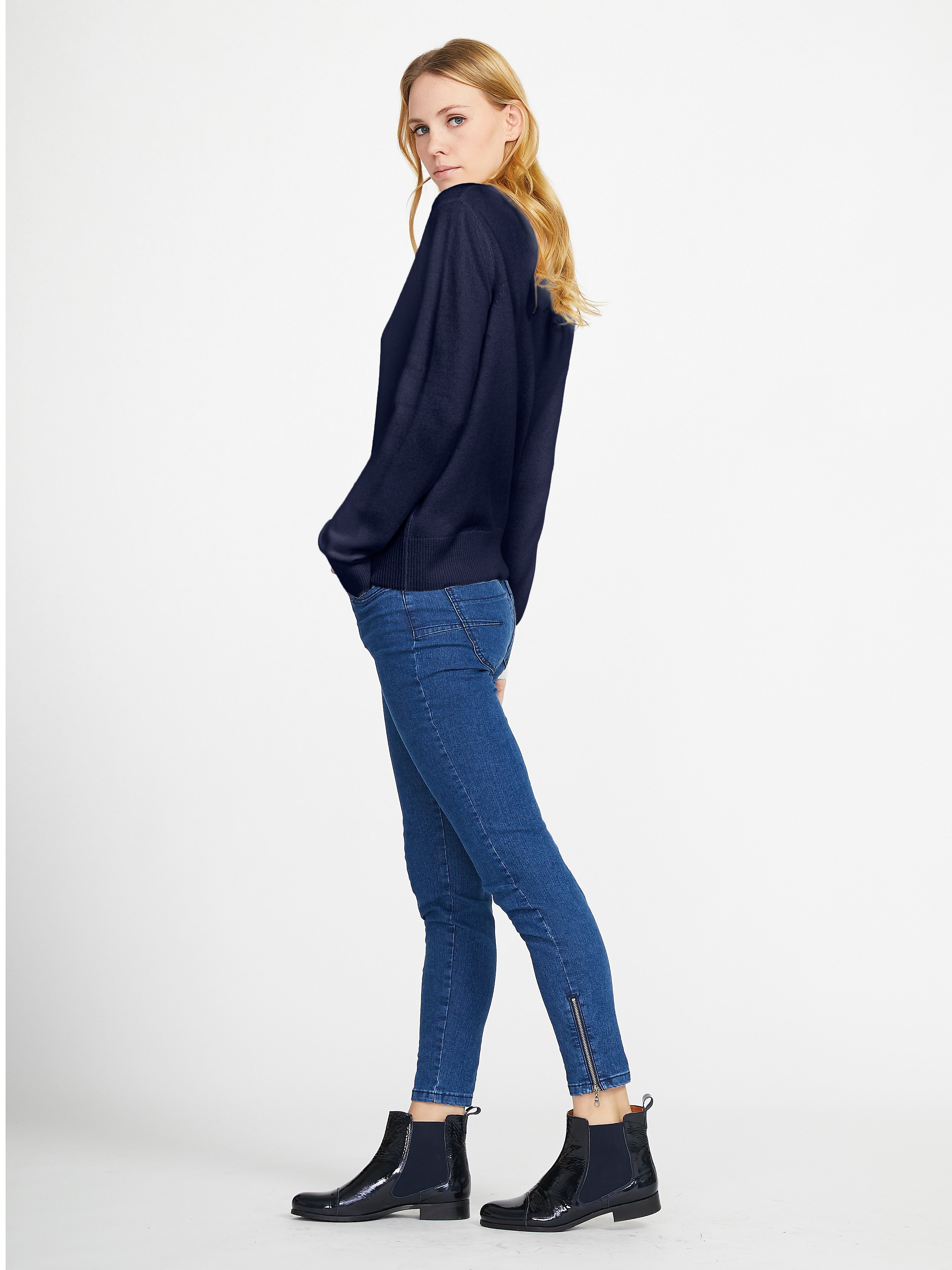 Strickjacke aus 100% Premium-Kaschmir