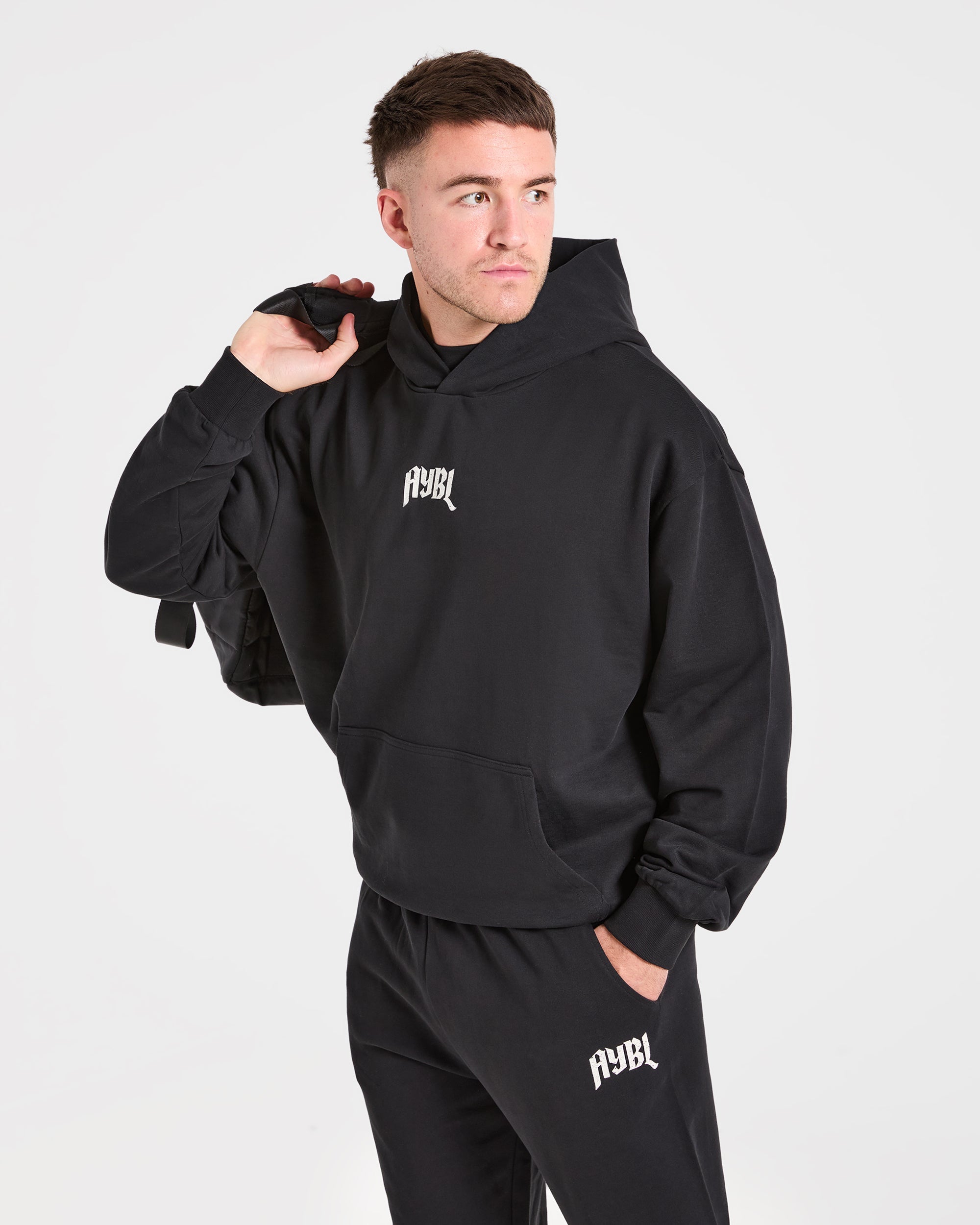 Heavy Lifting Gothic Oversized Hoodie