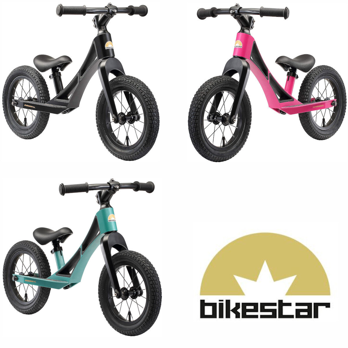 Star Trademarks Bikestar Laufrad BMX Magnesium 12 Zoll