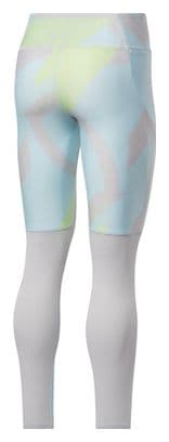 Collant Long Reebok Running Essentials Bleu Rose Femme