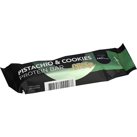 Proteinbar m. kiks og pistacienødder