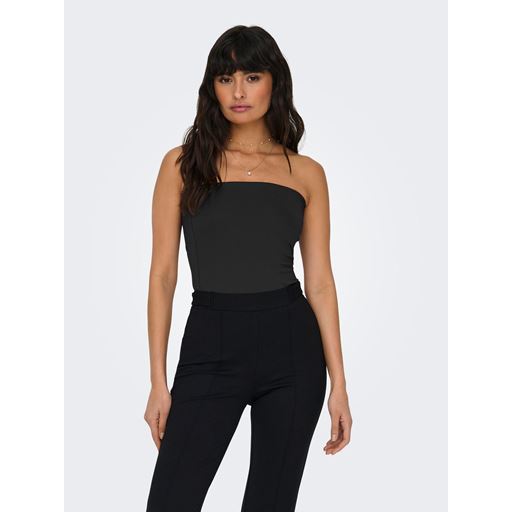 ONLY Lea Tube Top, Black, M