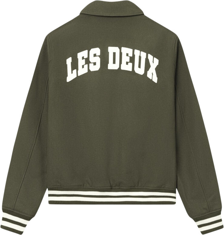 Les Deux Felipe Varsity Wool Jacket 522522
