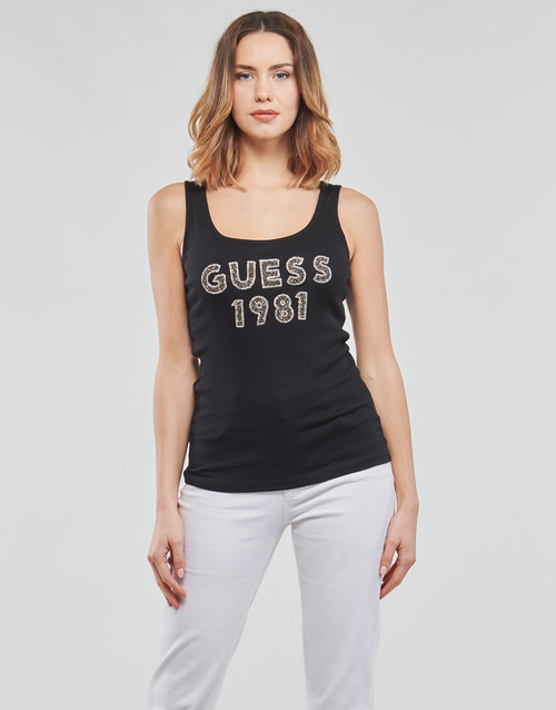 Guess - LOGO TANK TOP - Noir
